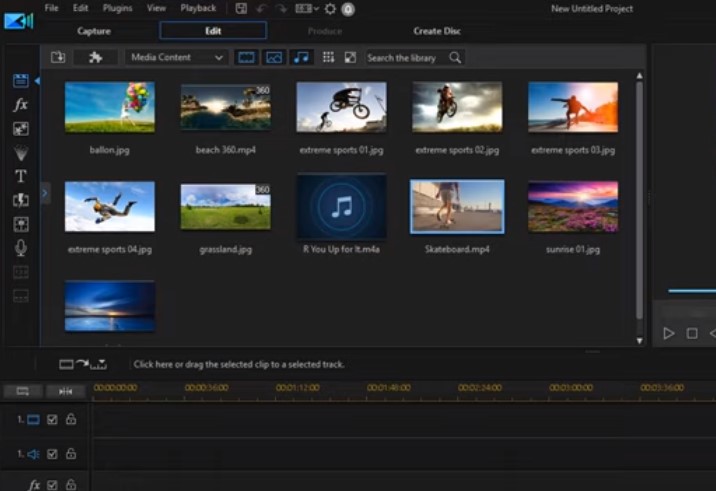 cara mengedit video youtube dengan powerdirector