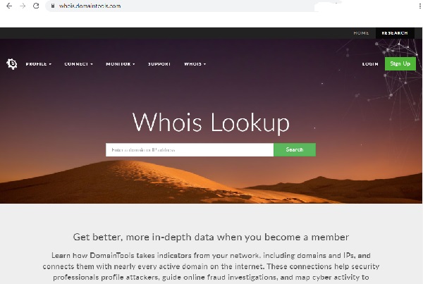 whois domain search