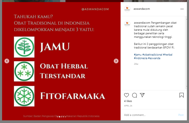 Contoh feed instagram carousell
