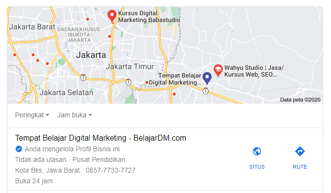 contoh google bisnisku