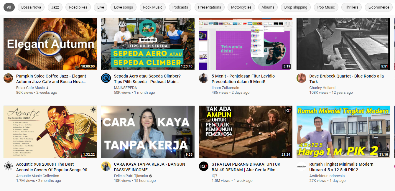 Ini Contoh Ide Konten Youtube Bagi Pemula